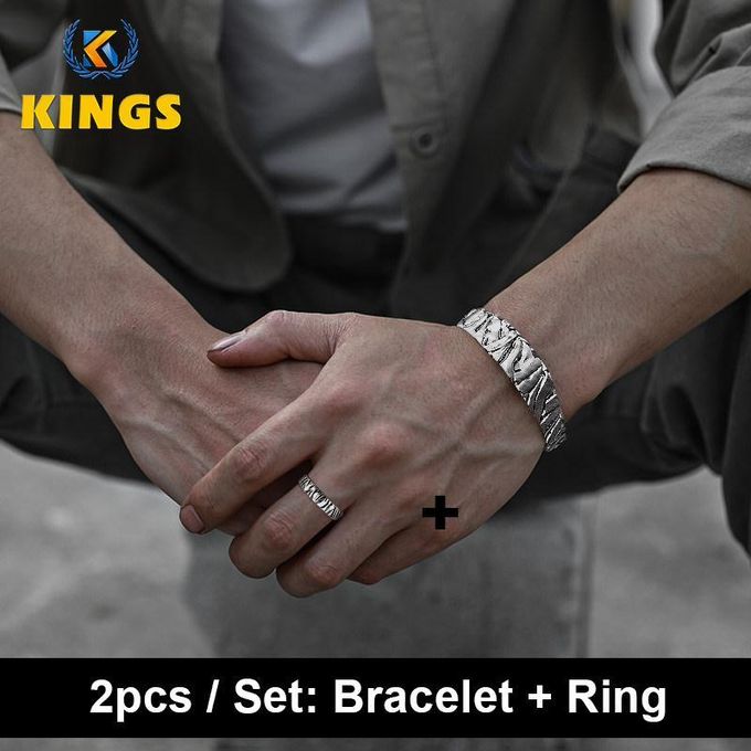 STY Bracelet + Ring Alloy Set