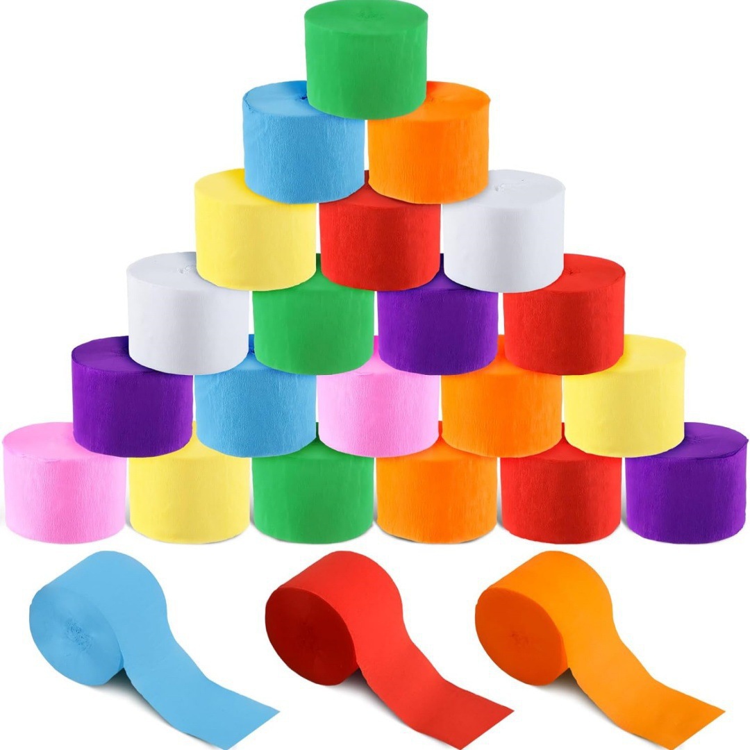 Streamers / crepe paper