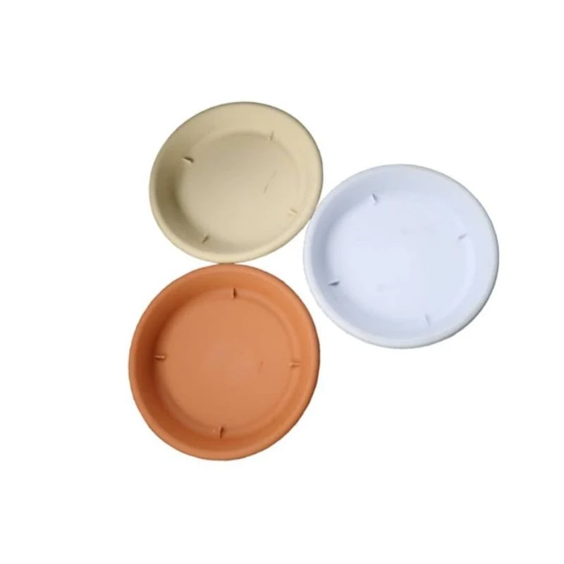 Plastic saucers