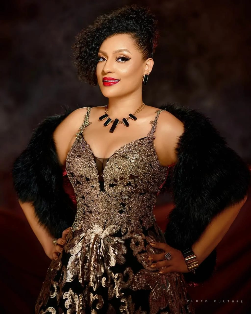 Lilian Bach, a veteran actress, releases breathtaking photos as she turns 52 today.