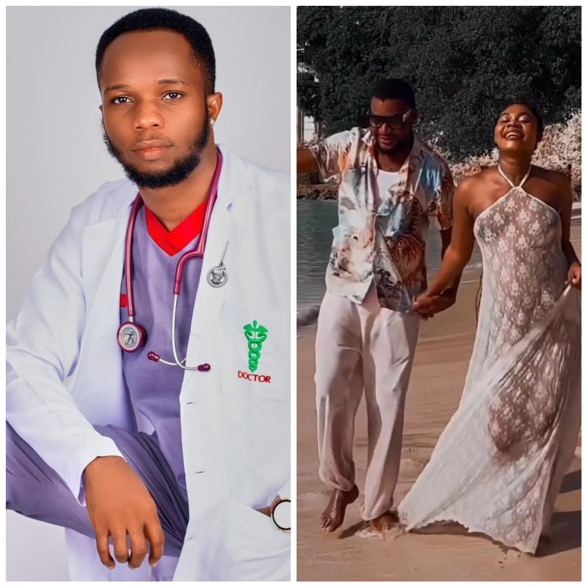 Nigerian doctor praises Janemena husband for remaining faithful to her in the face of adultery allegations his response is, It can never be me.