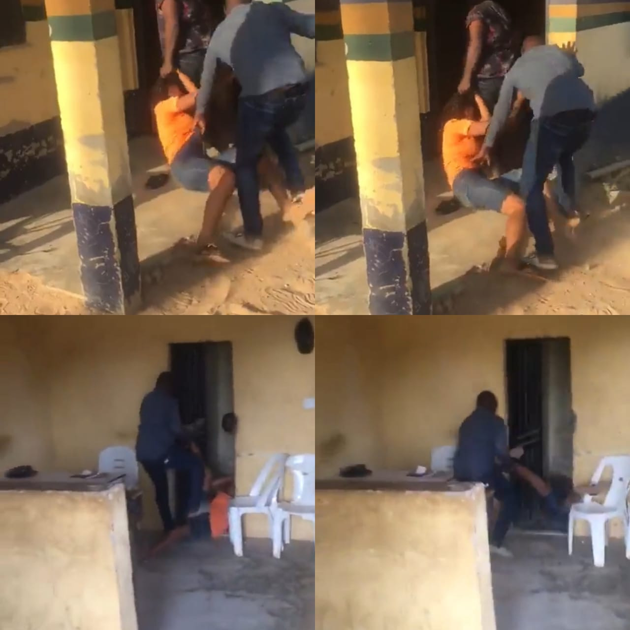 JUST IN: Officers who were seen assaulting a woman in an Abuja police station have been questioned.