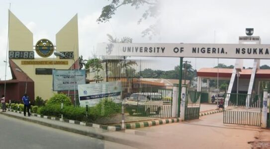 Students at UNN protest the increase in tuition