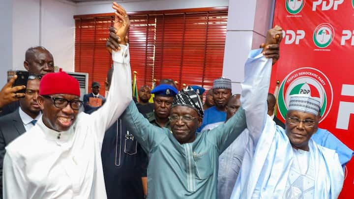 Atiku is in trouble in 2023 as Wike level serious accusations against him, Okowa, and Ayu, and they reveal their plans.