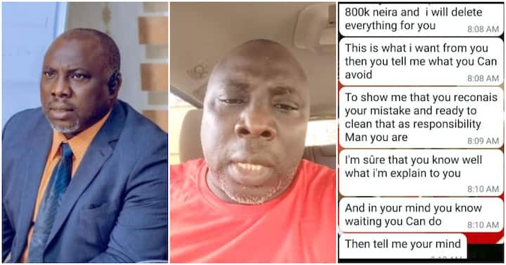 Raph Niyi, an actor, cries out in a viral video, "A Blackmailer Is Threatening to Leak My Tape," and shares a chat