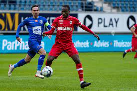 SUPER EAGLES The remarkable change that Alhassan Yusuf underwent at Royal Antwerp is credited by Gerkens.