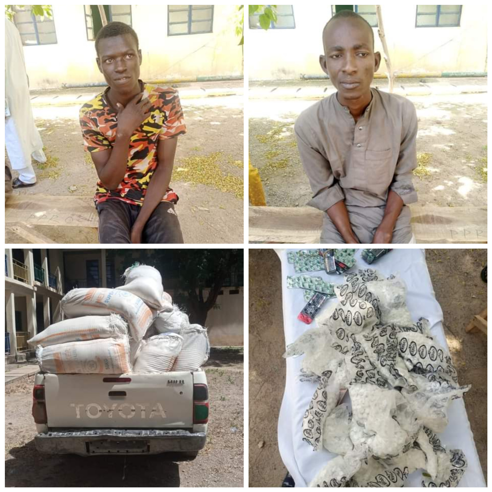 Aminu Abukasim, a notorious drug dealer who specialized in supplying illegal drugs to terrorists in the forest, has been arrested by the Katsina State Police Command.