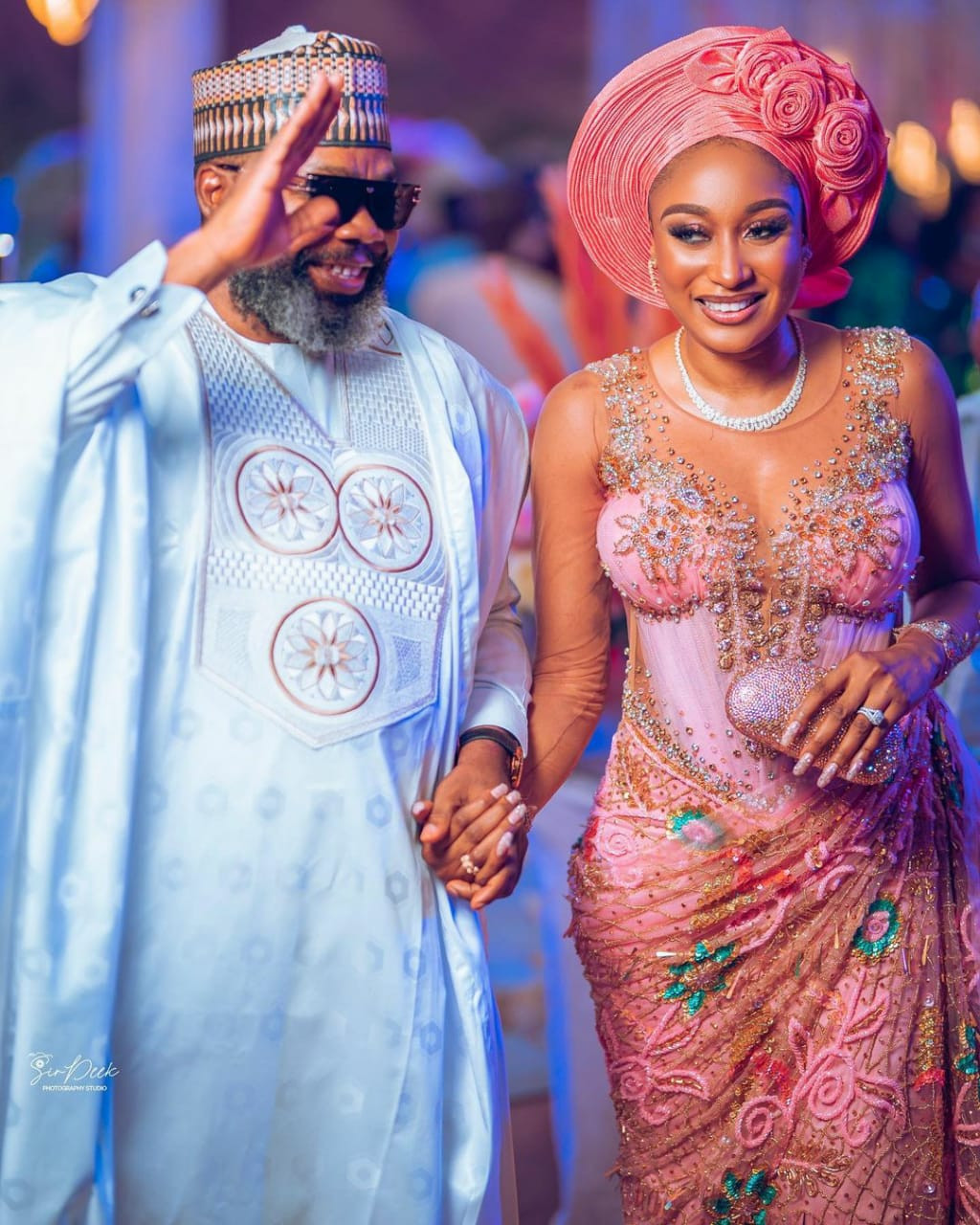 Mbong Amata, an actress and the former spouse of the director Jeta Amata, remarries