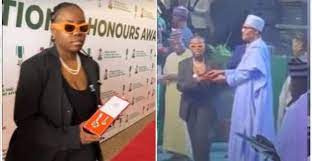 Abba Bichi, a football player, criticizes Teni for not bowing to President Buhari upon accepting the award, saying, "Orobo has no sense."